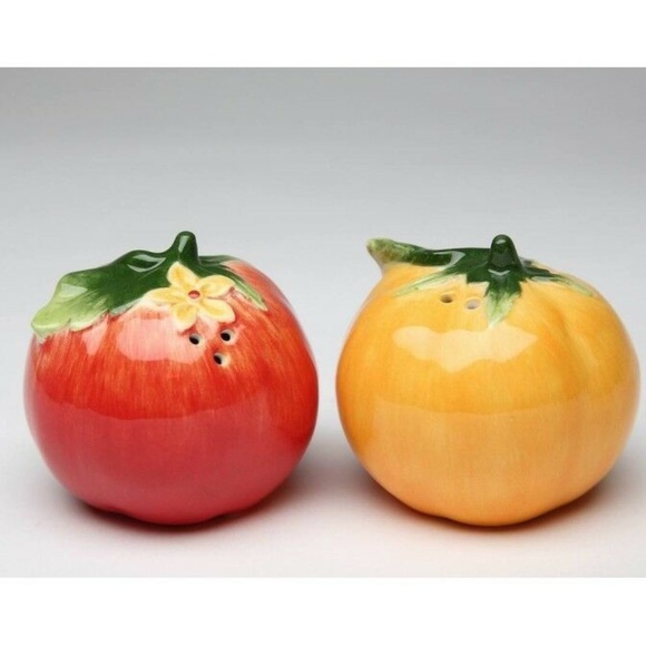 COSMOS Other - Tomato Salt and Pepper Shaker Set by Cosmos